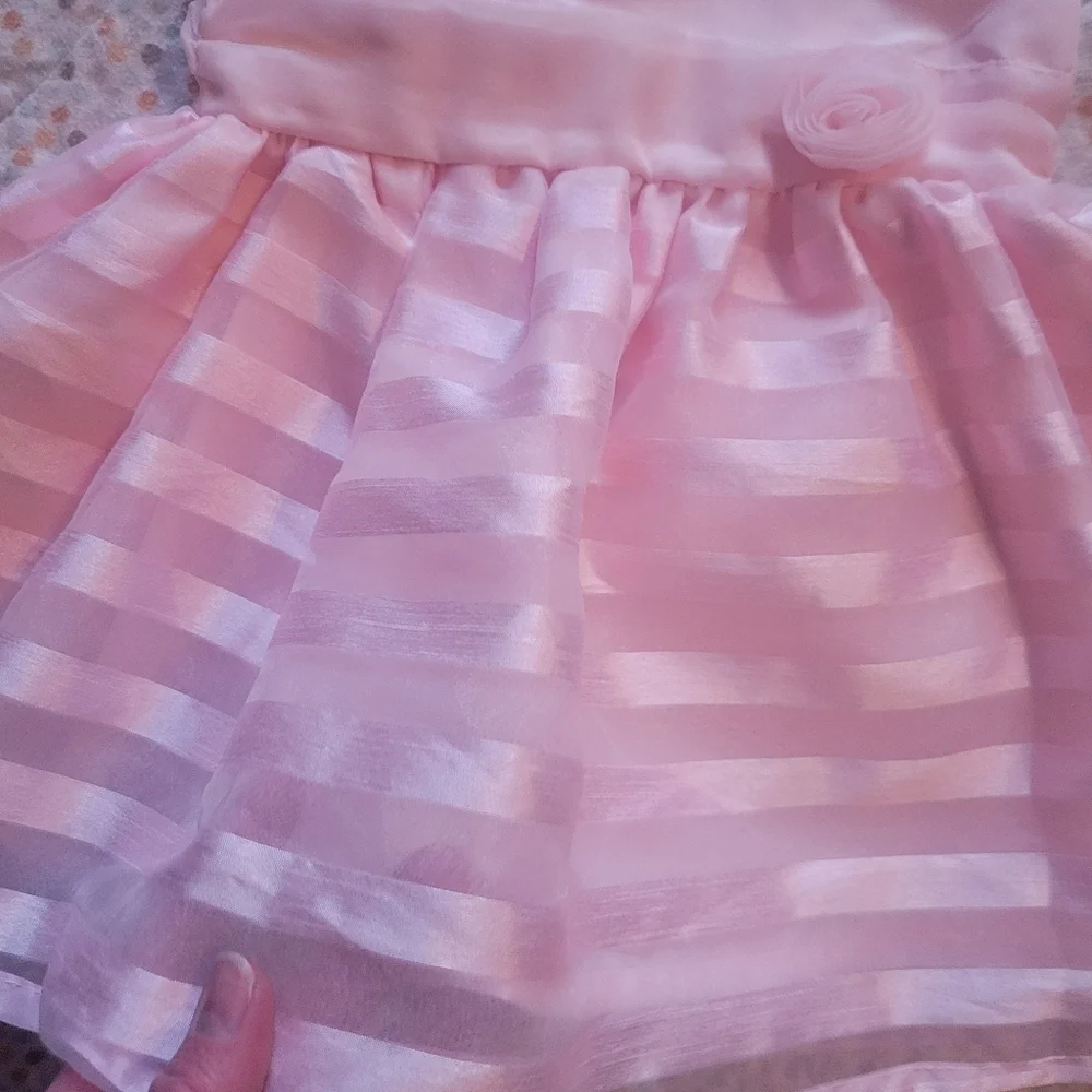 Carter's Special Occasion Pink baby girl dress size 9 months